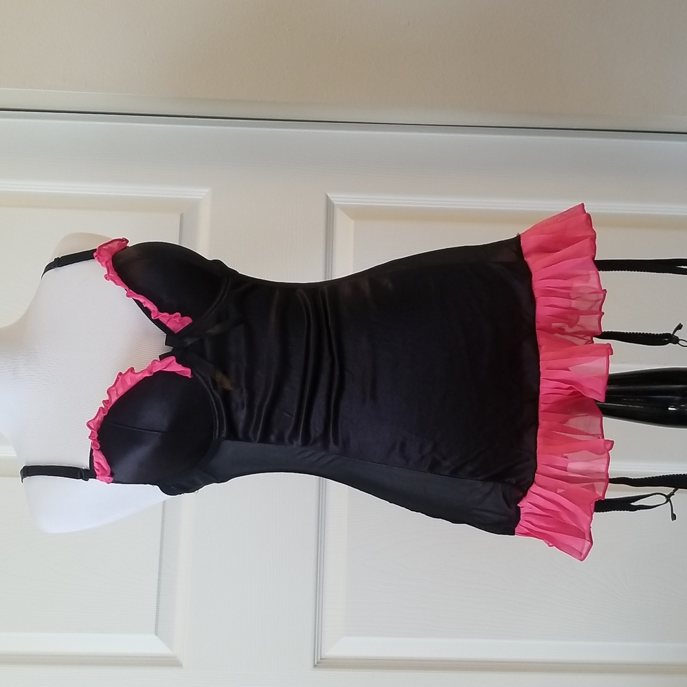 Lingerie Black Nighty small 34B